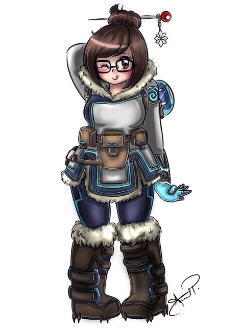 Mei - OVERWATCH (Fanart) by eipuriruu on DeviantArt