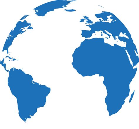 Globe World Map Transparent - Hayley Drumwright