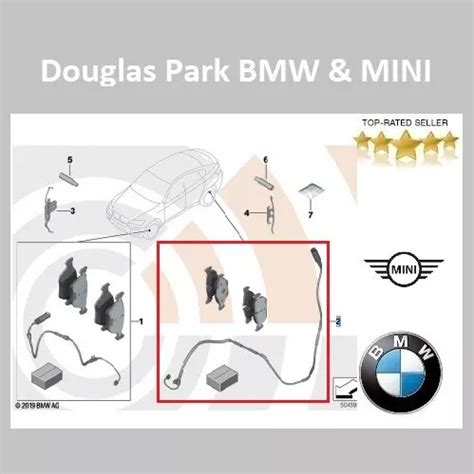 BMW GENUINE REAR Brake Pads & Sensor Kit. X5-E70LCI F15 X6-E71 F16 ...