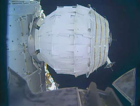 1st Inflatable Habitat for Astronauts All Pumped Up on Space Station | Space