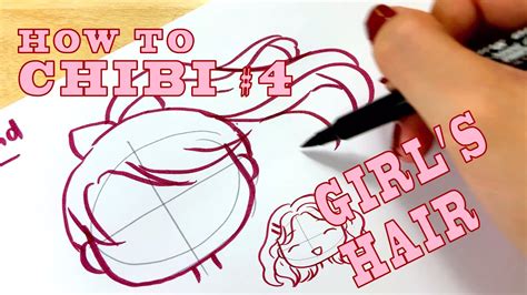 How To Chibi | Drawing Tutorial #4 | Girl Hair - YouTube