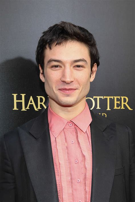 Ezra Miller at Harry Potter and the Cursed Child Broadway Opening Night ...