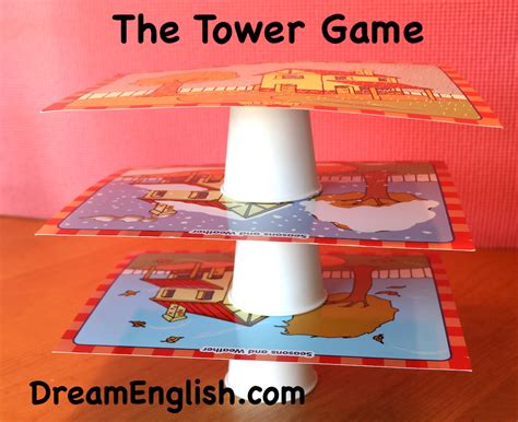 The Tower Game: A Fun Simple Game for Young Learners – Dream English Teaching Tips Blog