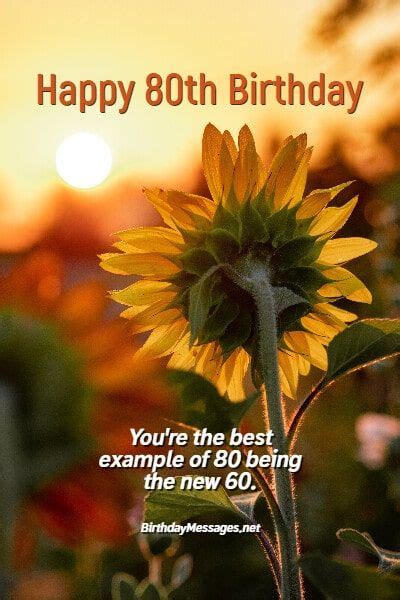 80th Birthday Wishes & Quotes: Birthday Messages for 80 Year Olds Happy 80 Birthday Quotes ...