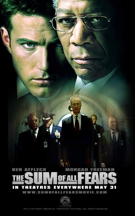 The Sum of All Fears (2002) | Action movie poster, Free movies online, Movie posters