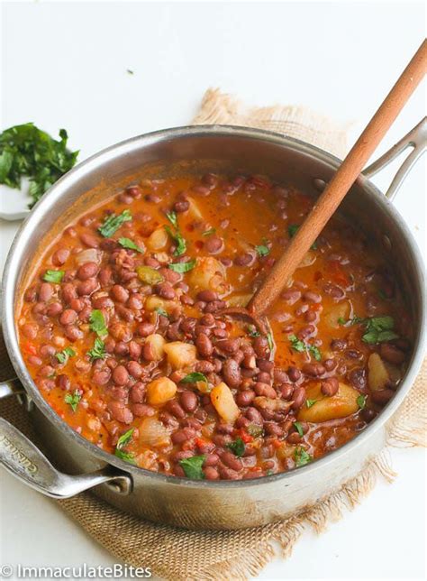 Puerto Rican Style Beans | Bean recipes, Recipes, Food