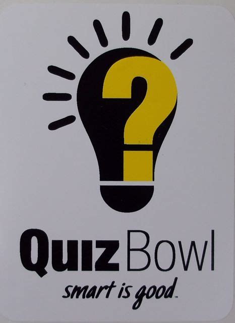 Quiz Bowl Decals