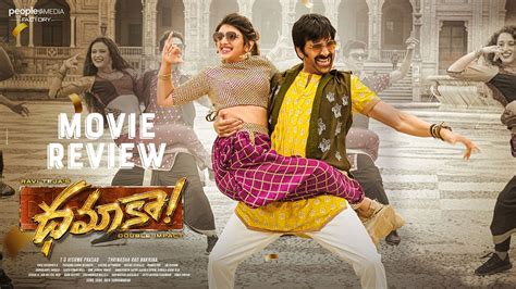 Ravi Teja and Sreeleela's starrer Dhamaka Movie Review & Rating: Lacks ...