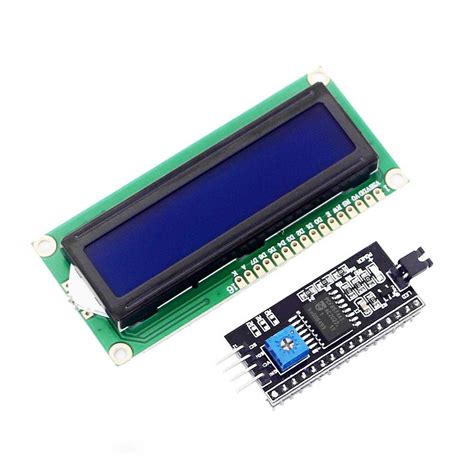 IIC / 12C 1602 LCD Skærm med Board modul til Arduino