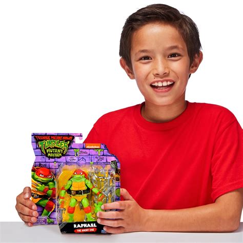 Teenage Mutant Ninja Turtles Mutant Mayhem Basic Figure - Raphael | Smyths Toys UK