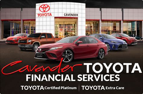 Toyota Financial Services at Cavender Toyota in San Antonio Serving Seguin