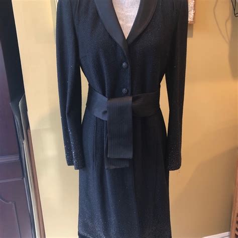 St. John | Dresses | Stunning St John Evening Sz 6 Coat Dress Nwt | Poshmark