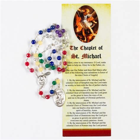 Printable Chaplet Of St Michael