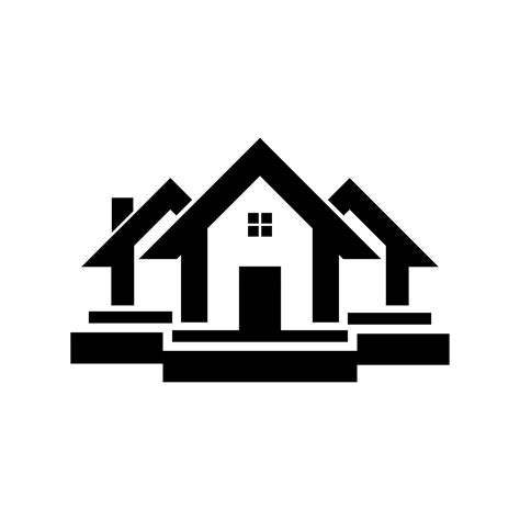 House Logo. House Icon. House icon vector isolated on white background. Home logo vector ...