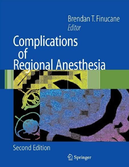 Anaesthesia-Database: Complications of Regional Anesthesia