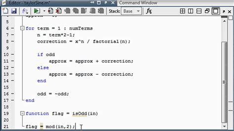 MATLAB tutorial: subfunctions - YouTube