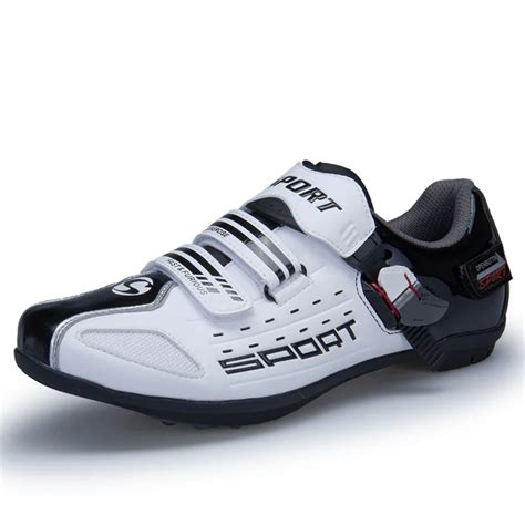 Professional Bicycle Bike Cycling Shoes Mens Road Bike Racing Shoes ...