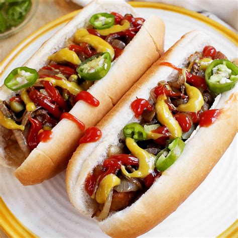 Vegan Hot Dogs | Free Customizable Meal Plan | Veahero