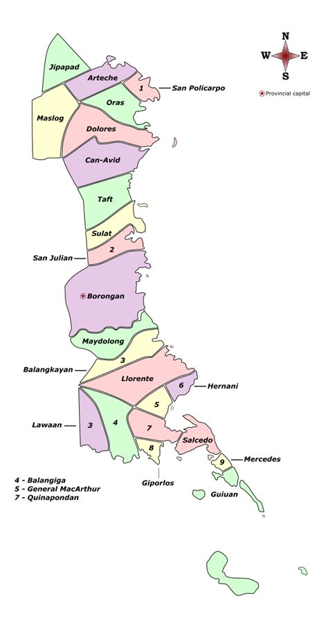 Northern Samar Philippines Map