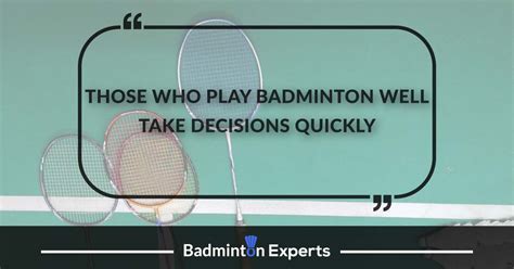 Best Badminton Quotes - Famous Badminton Quotes For Your Motivation