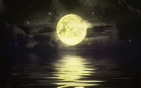 🔥 [40+] Full Moon and Stars Wallpapers | WallpaperSafari