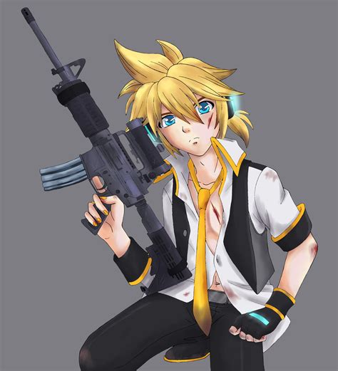 Len Kagamine by Cleopatrawolf on DeviantArt