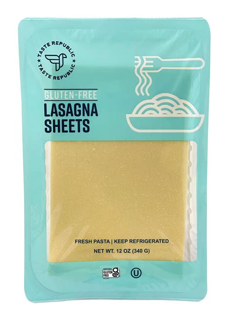 Fresh Gluten-Free Lasagna Sheets (6-Pack) – Taste Republic Gluten-Free