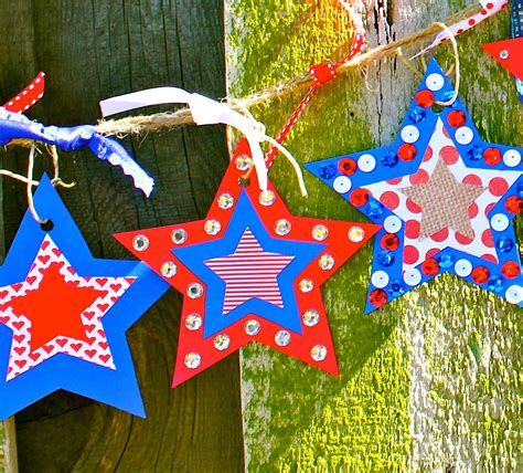 Smart-Bottom Enterprises: Patriotic Stars Banner Craft Kit