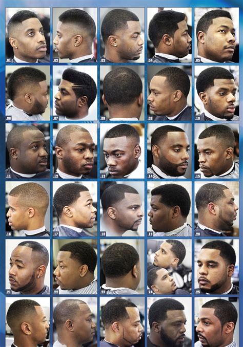 Barber Shop Haircuts Chart Images & Pictures - Becuo