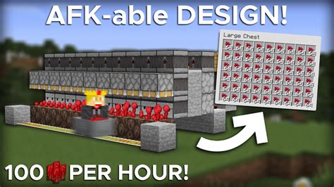 Minecraft Nether Wart Farm - Easy Design and AFK-able - YouTube