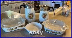 Vintage Corning Ware Spice of Life set - Vintage Corning Ware