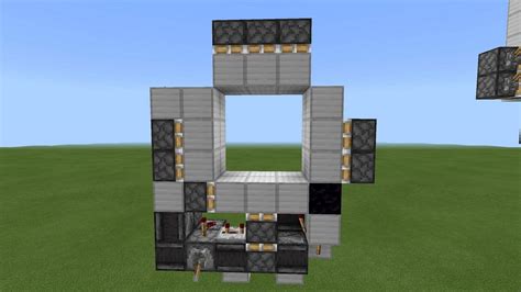 How to make a piston door in Minecraft's 1.19 update