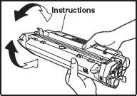 Canon Knowledge Base - Rock the toner cartridge