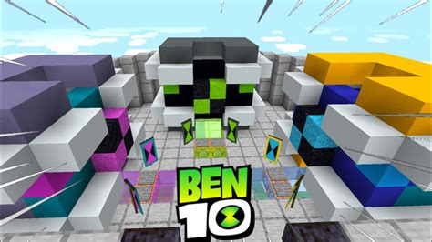 MELHOR!! MAPA DO BEN 10 PARA MINECRAFT PE ! - YouTube