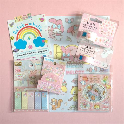 Japanese Stationery from Rainbowholic Shop - Super Cute Kawaii!!