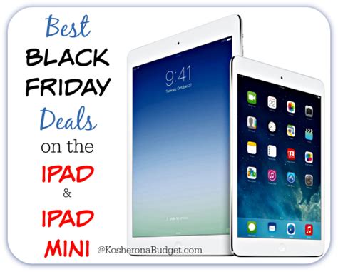 What's the Best Black Friday Deal on an iPad?