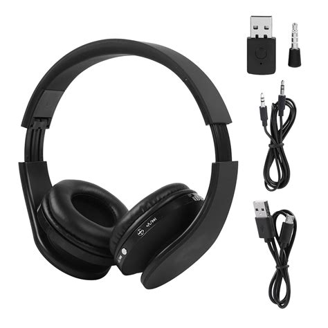 Wireless Bluetooth Headphones for PS4 Gaming Headset Hifi Stereo Headphones with Mic Inbuilt ...