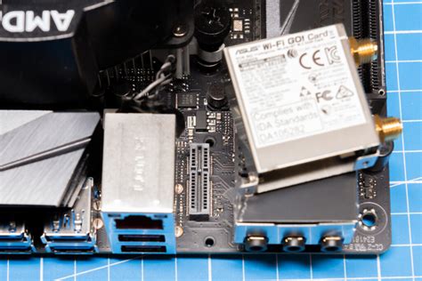 Replacing the WiFi Card on an Asus ROG Strix B450-I Motherboard | Kai ...