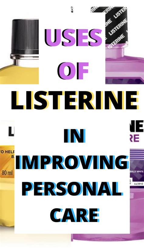 10 Incredible Uses for Listerine to Improve Personal Care