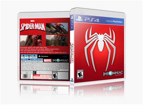 Ps4 Box Art Cover - Spider Man 1 Ps4, HD Png Download - kindpng