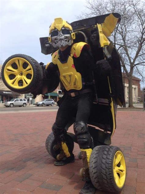 Transformers Costume that Actually Drives