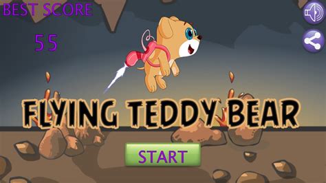 Flying Teddy Bear Game by App Invest Inc