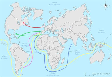 Amerigo Vespucci Voyage Route