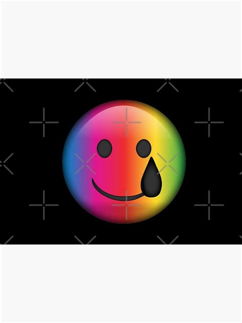 "Happy & Sad Emoji" Mask for Sale by sirenscalling | Redbubble