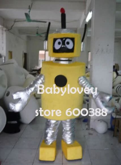 High quality Adult size Cartoon Mascot Costume plex robot cosplay ...