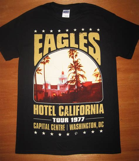 Available now! Eagles-Hotel California Mens' T-Shirt.Get yours now ...