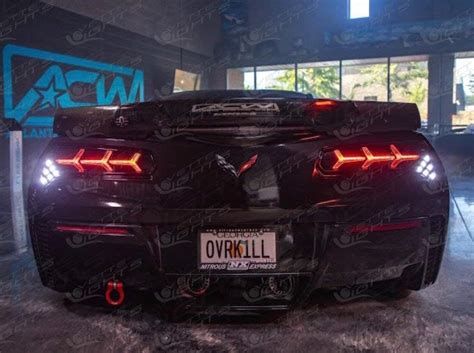 Buy 2014-2019 C7 Corvette Morimoto Aventador-Style LED Tail Lights ...