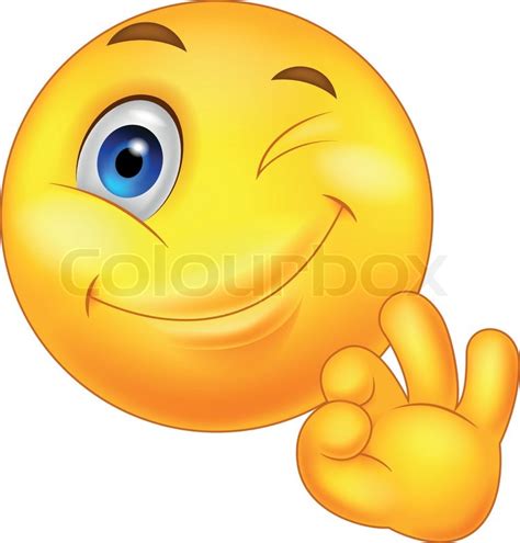 Vector illustration of Smiley emoticon ... | Stock vector | Colourbox