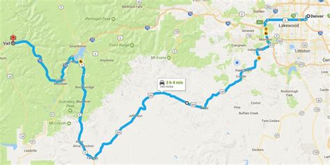 Map Of I 70 Through Colorado – Get Map Update