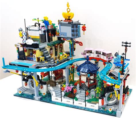 LEGO MOC Ninjago City - Garden of Lanterns by icedragonj | Rebrickable ...